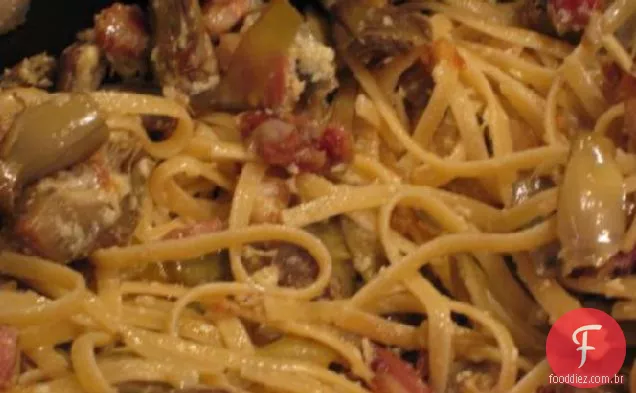 Bebê Alcachofra Carbonara