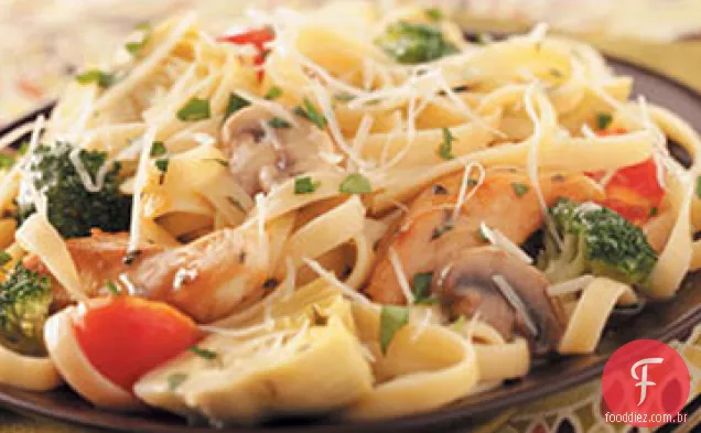 Macarrão De Alcachofra De Frango