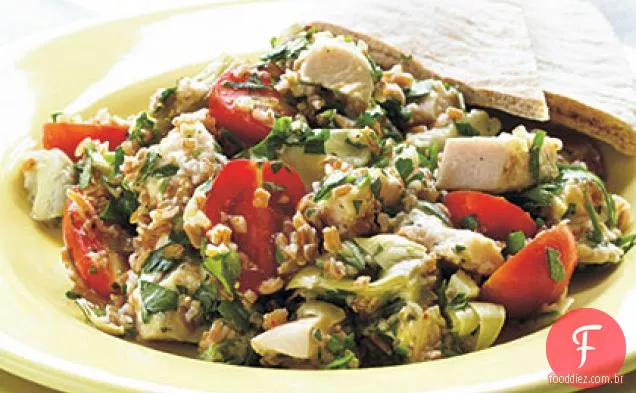 Salada Bulgur Frango