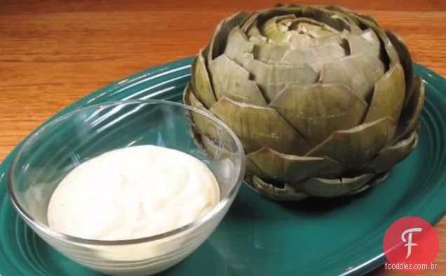 Caranguejo E Alcachofra Dip
