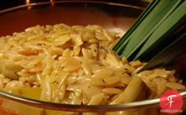 Alcachofra Orzo Pilaf