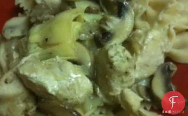 Caçarola De Alcachofra De Frango