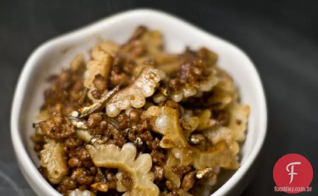Bittermelon Com Carne De Porco E Molho Blackbean