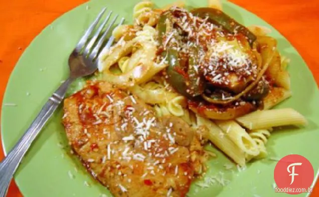 Não Yo'Mama's Italian Style Pork Chops