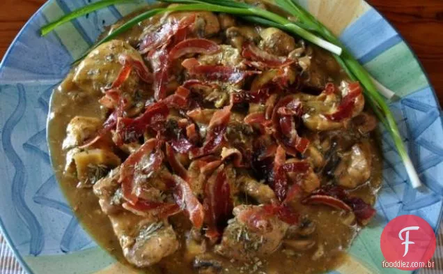Coxas De Frango Com Alcachofras