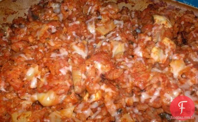 Salada De Massa De Alcachofra