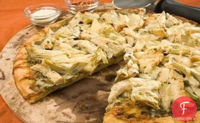Frango Pesto Pizza