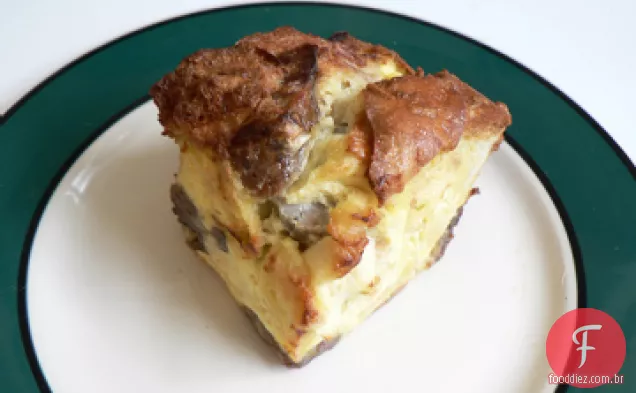 Queijo de cabra, Alcachofra e estratos de presunto defumado