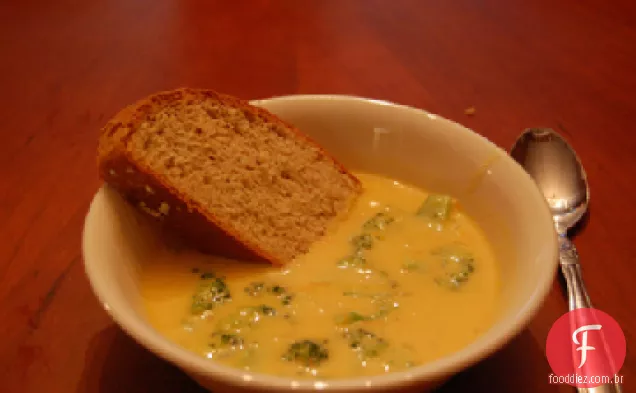 Brócolis-Sopa De Queijo