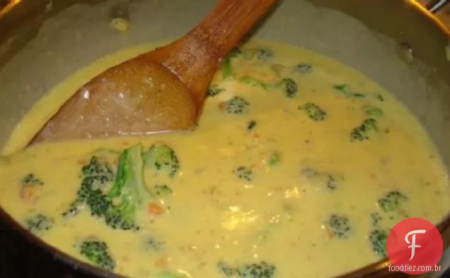 Brócolis-Sopa De Queijo