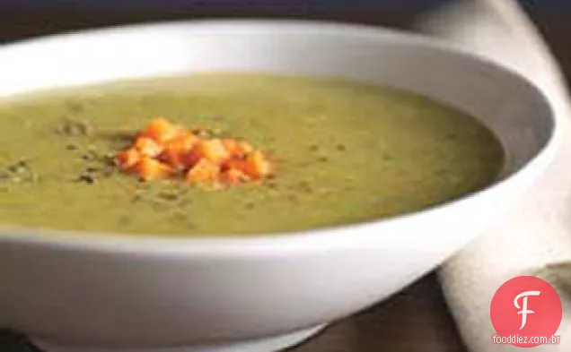 Creme de sopa de brócolis