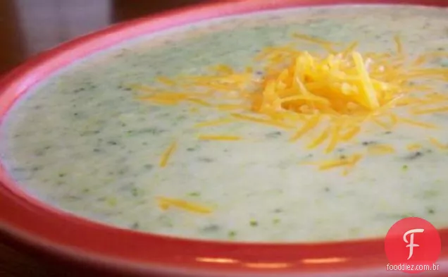 Creme de sopa de brócolis