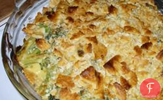 Caçarola Cremosa De Brócolis