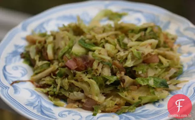 Bruxelas Sprout Hash Com Chalotas Caramelizadas