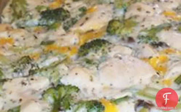 Caçarola de frango com brócolis IV