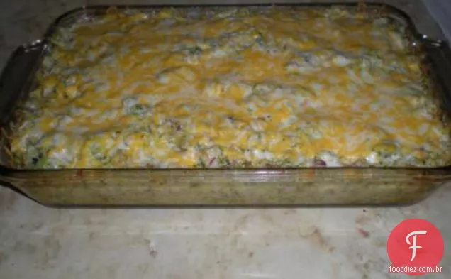 Caçarola De Arroz De Brócolis Mais Fácil