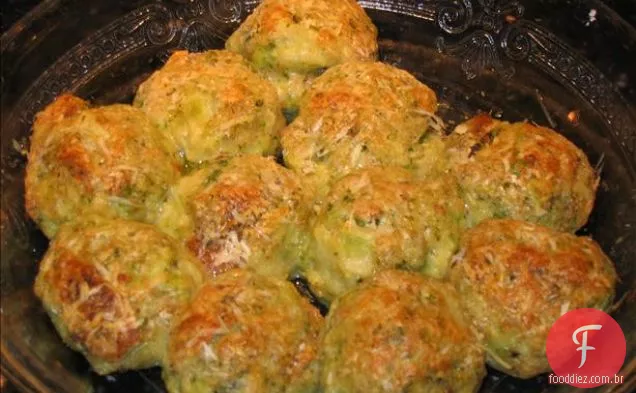 Parmesão Brócolis Bolas