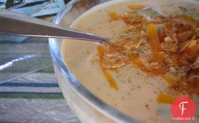 Sopa De Brócolis De Queijo