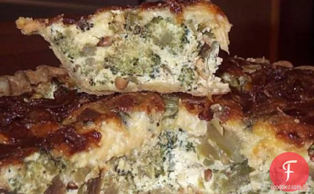 Brócolis Assado, Quiche De Bacon