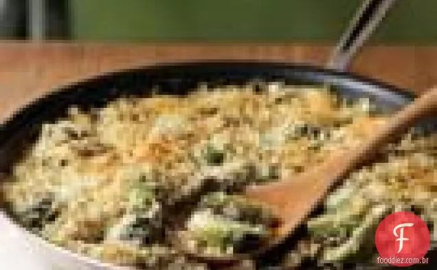 Couves De Bruxelas Gratinadas Com Chalotas Caramelizadas