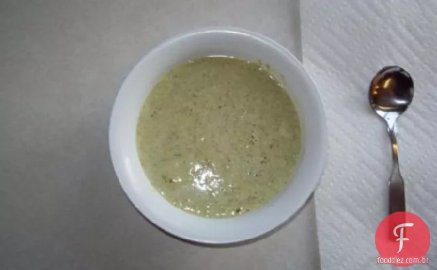Paul's Awesome Low Carb creme de sopa de brócolis