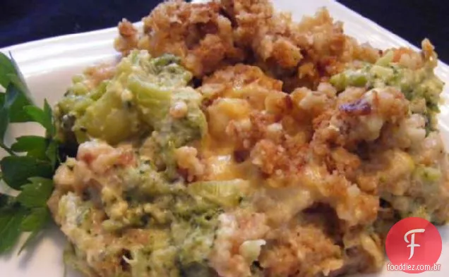 Caçarola De Brócolis De Queijo