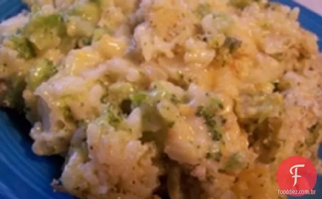 Caçarola De Queijo Brócolis