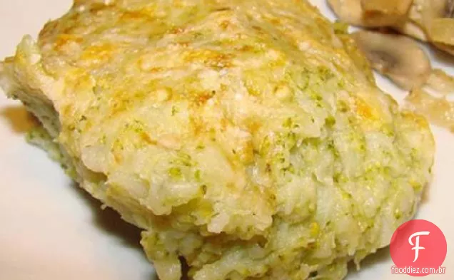 Gratinado Batata Brócolis
