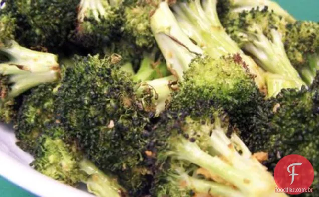 Smokey Chili Roasted Broccoli