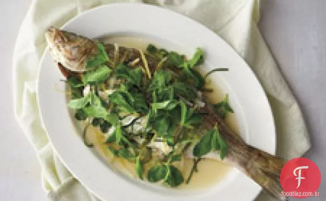 Peixe Inteiro Com Hortelã