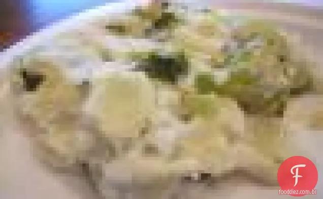 Crock Pot Brócolis Queijo Frango