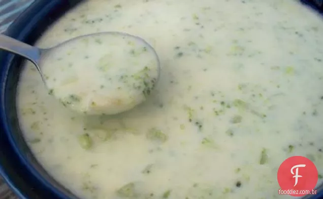 Creme de sopa de brócolis