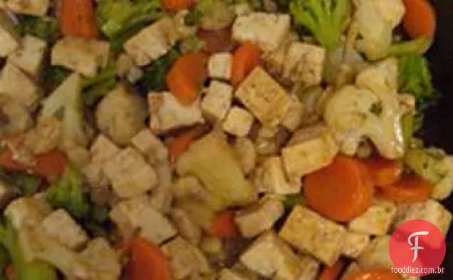 Wicked Garlic Tofu Saute
