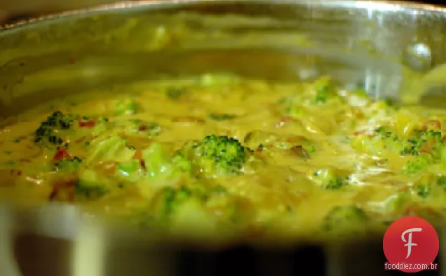 Caçarola De Amêndoa De Brócolis