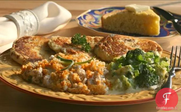 Caçarola De Frango Com Bacon E Brócolis