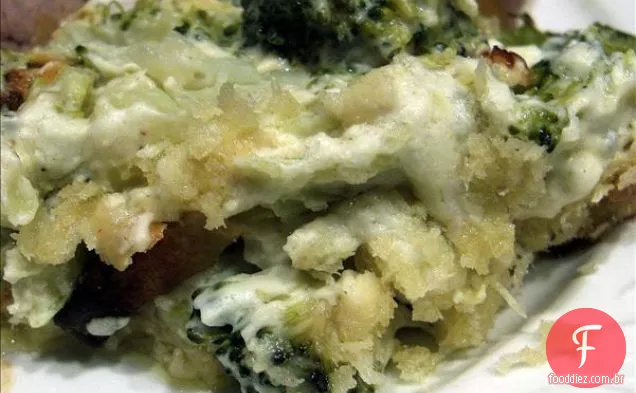 Brócolis gratinado