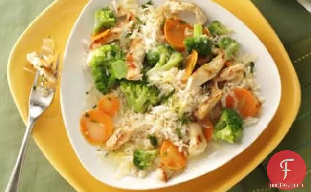 Brócolis Dois Queijo Fritada