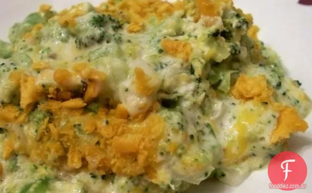 Brócolis da mãe e Salada De Azeitona Verde