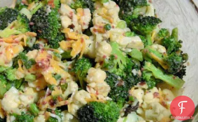 Brócolis, salada de couve-flor