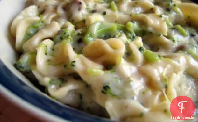 Brócolis - Macarrão Parmesão Assar
