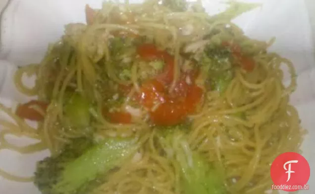 Cozinhar Carne Leve-Brócolis Lo Mein