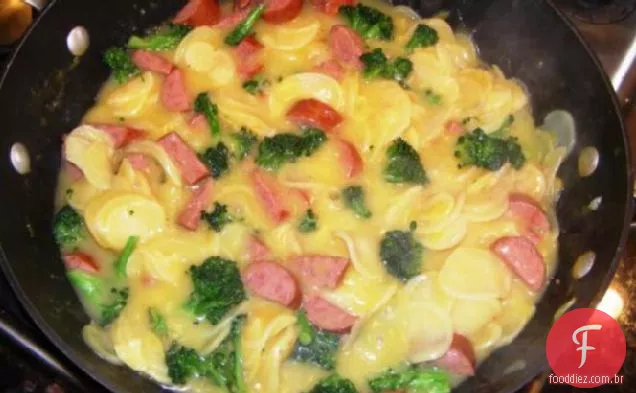 Frigideira De Brócolis De Batata
