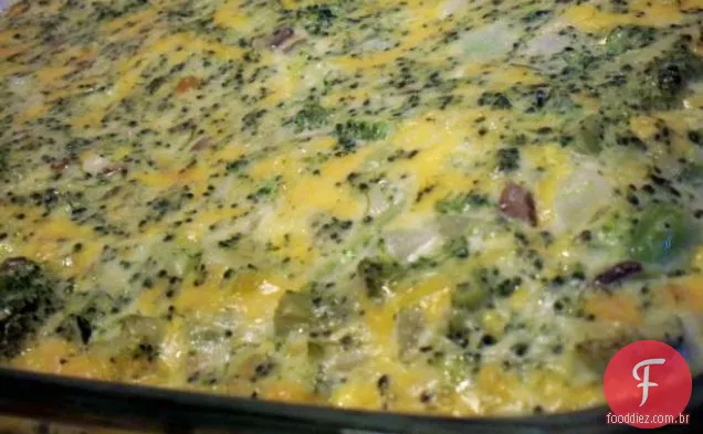 Sopa De Arroz Selvagem De Brócolis