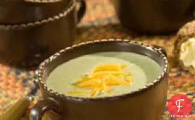 Sopa Cremosa Fácil De Brócolis