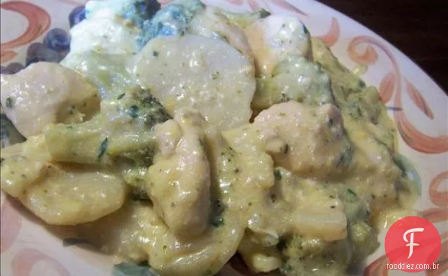 Copycat Subway Sopa Cremosa Dourada De Brócolis
