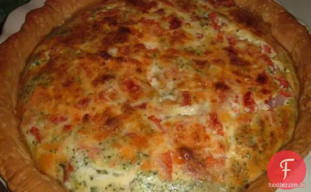 Quiche Presunto-Brócolis