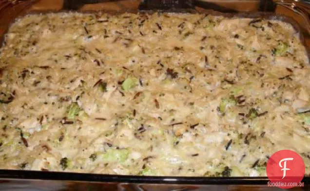 Caçarola De Arroz Selvagem De Peru