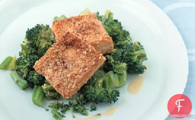Tofu De Gergelim Crocante