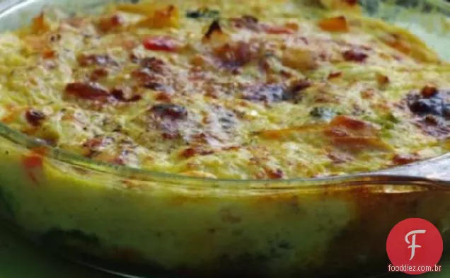 Quiche De Brócolis Crustless