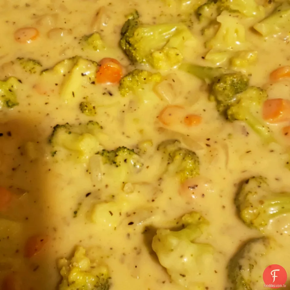 Sopa De Batata Brócolis